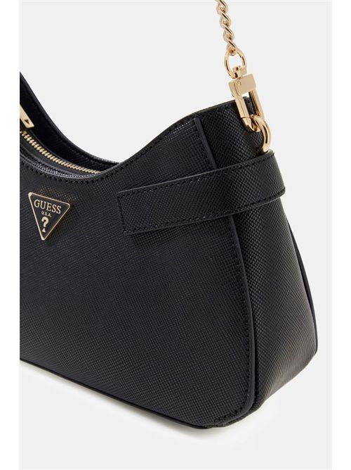 Borsa a spalla Serenova Saffiano GUESS | HWZG8091180/BLA